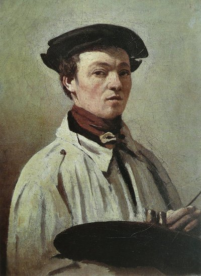 Self-Portrait by Jean Baptiste Camille Corot